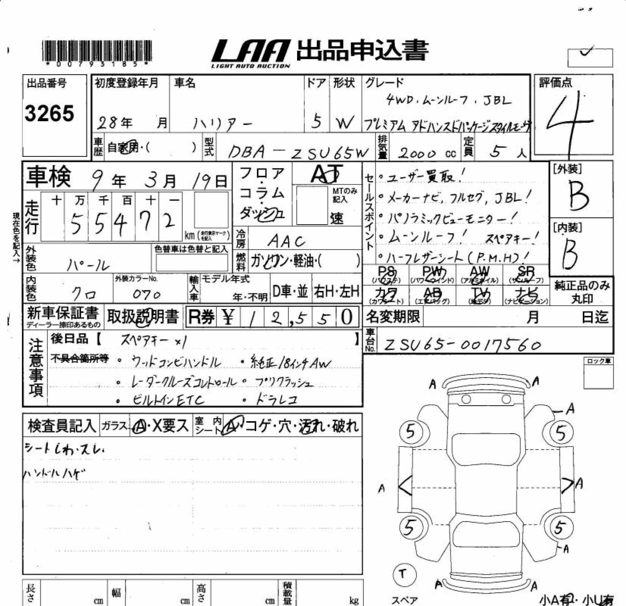 TOYOTA HARRIER