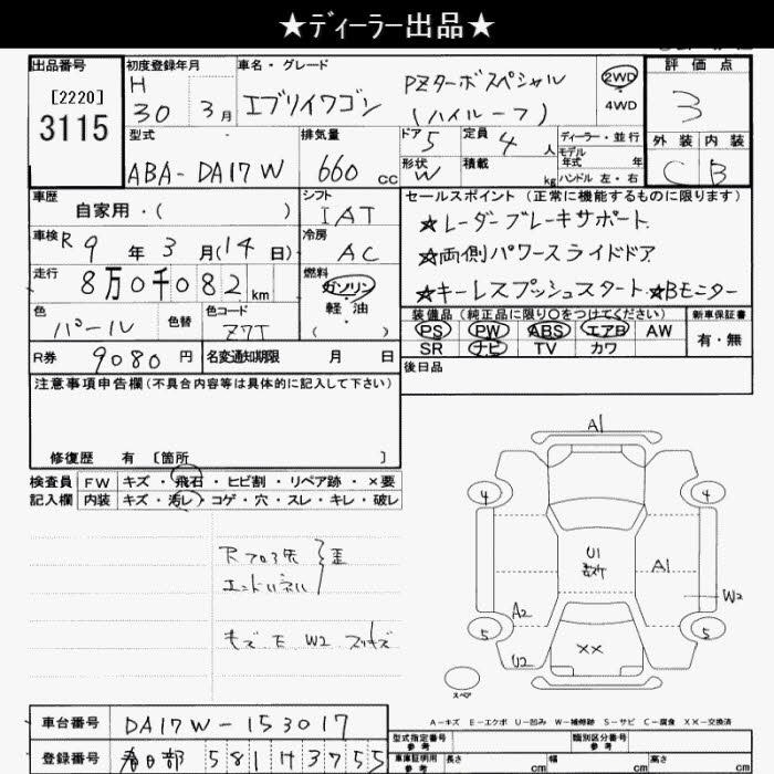 SUZUKI EVERY