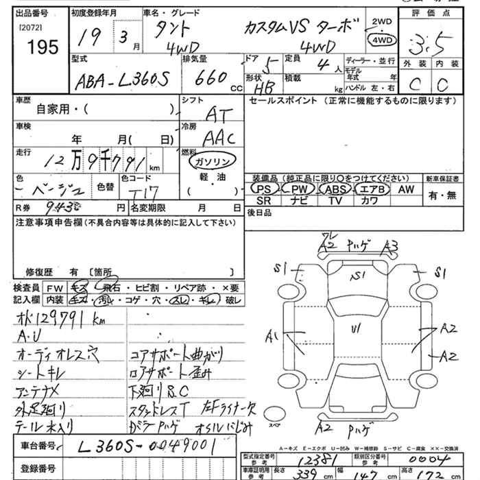 DAIHATSU TANTO