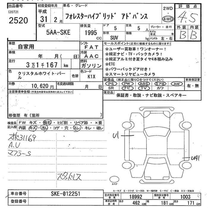 SUBARU FORESTER
