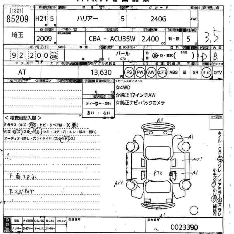 TOYOTA HARRIER