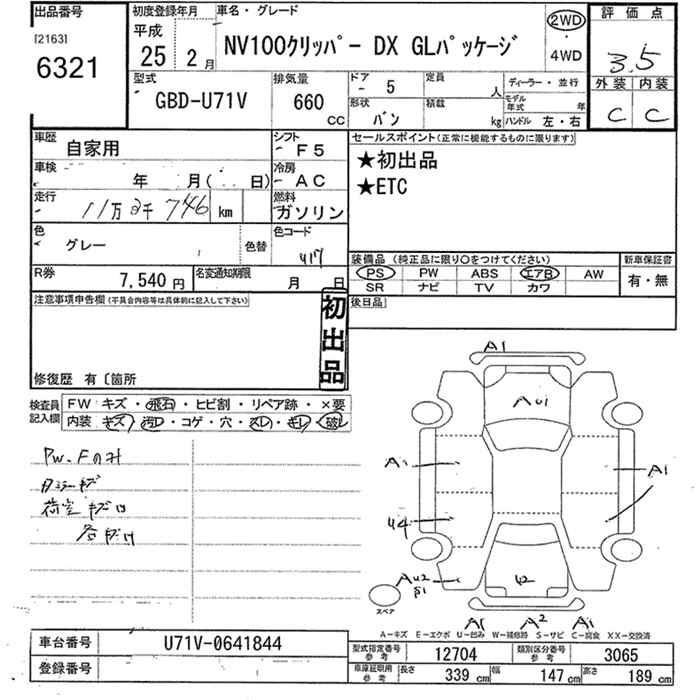 NISSAN NV100 CLIPPER