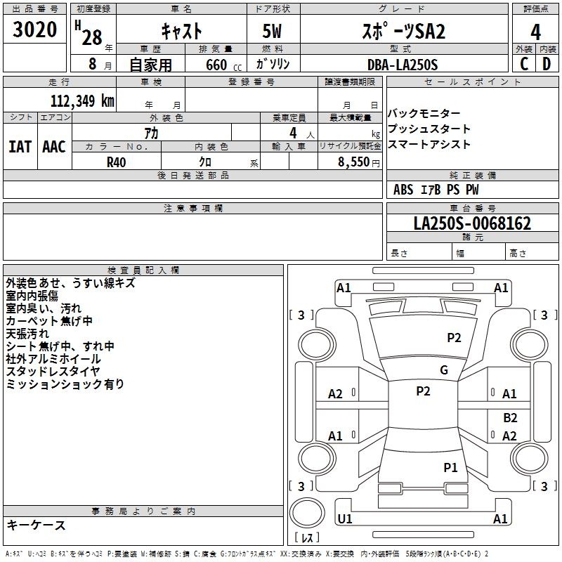 DAIHATSU CAST