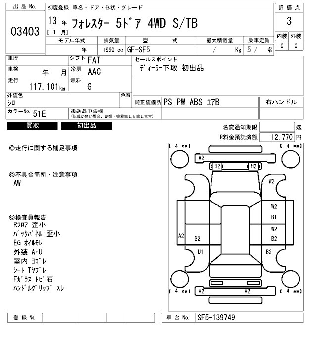 SUBARU FORESTER