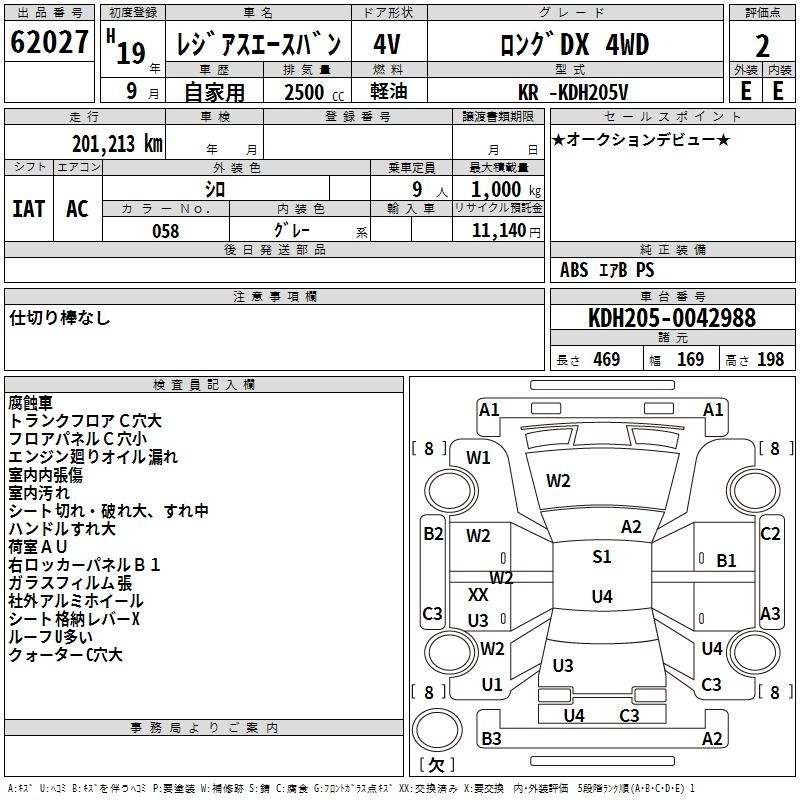 TOYOTA REGIUS ACE