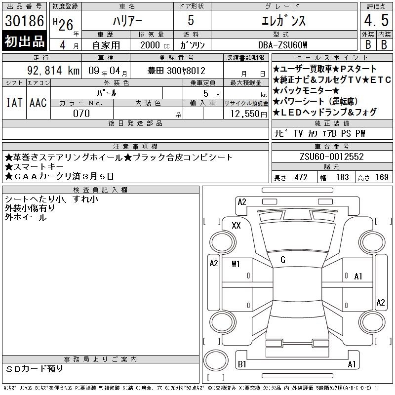 TOYOTA HARRIER
