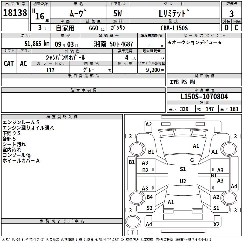 DAIHATSU MOVE