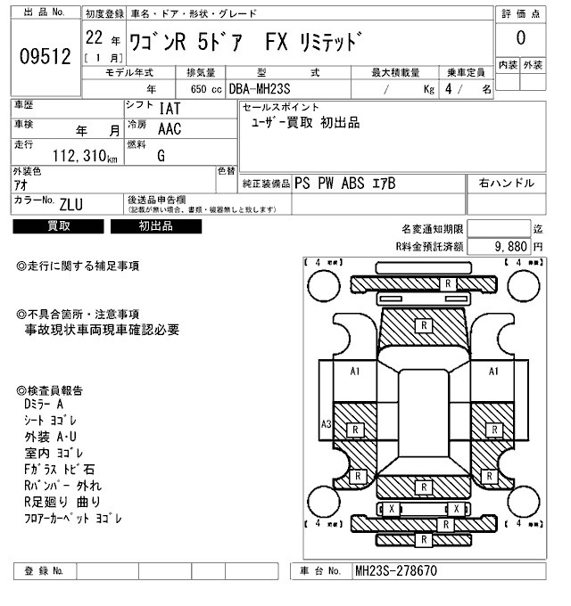 SUZUKI WAGON R
