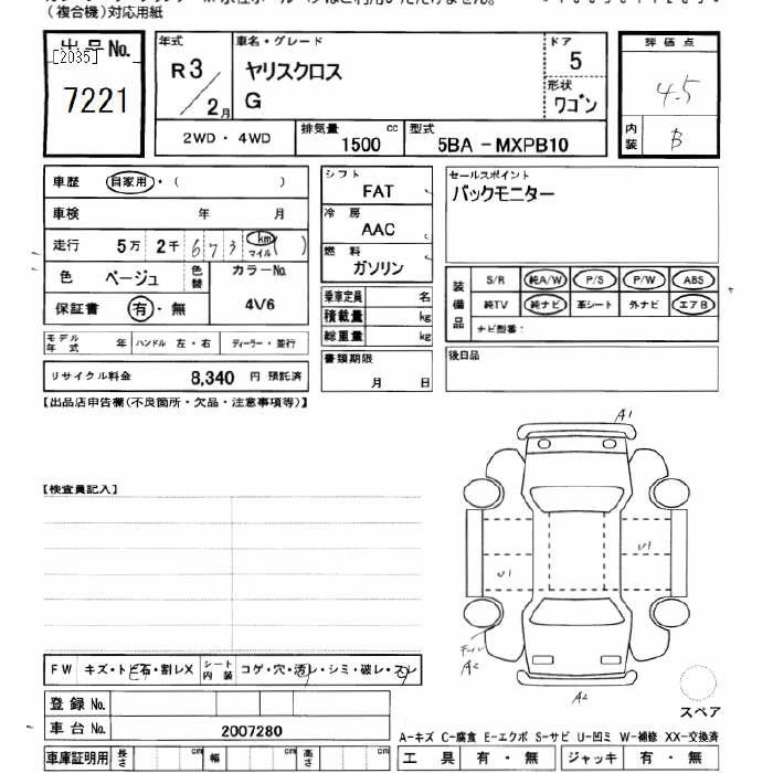 TOYOTA YARIS CROSS