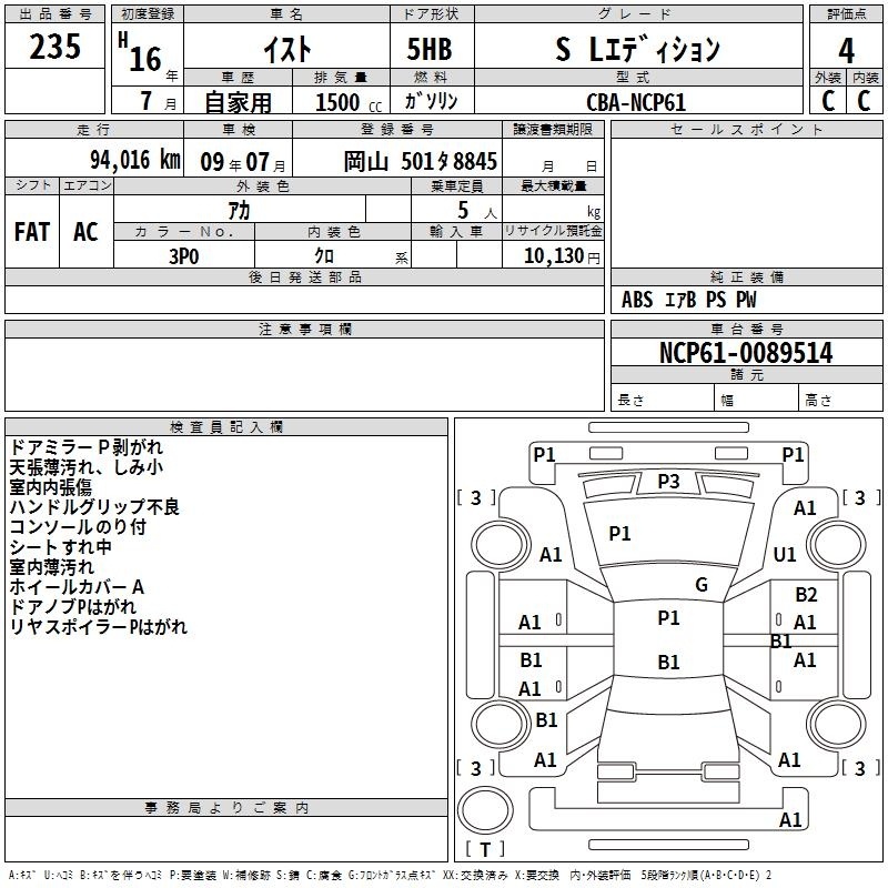 TOYOTA IST