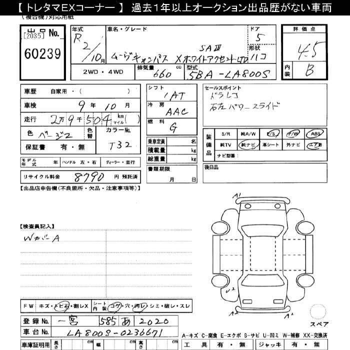 DAIHATSU MOVE CANBUS
