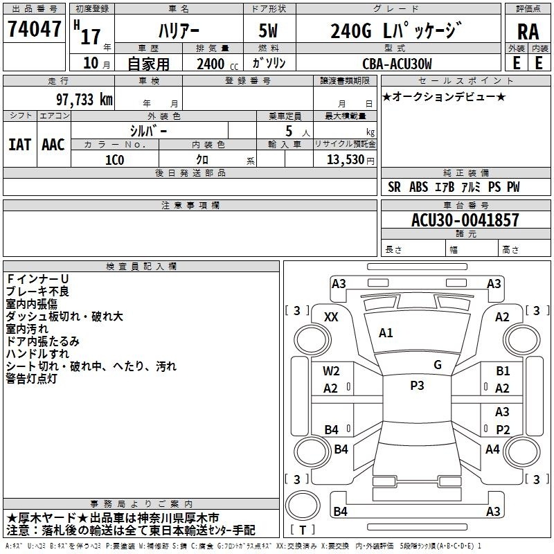 TOYOTA HARRIER