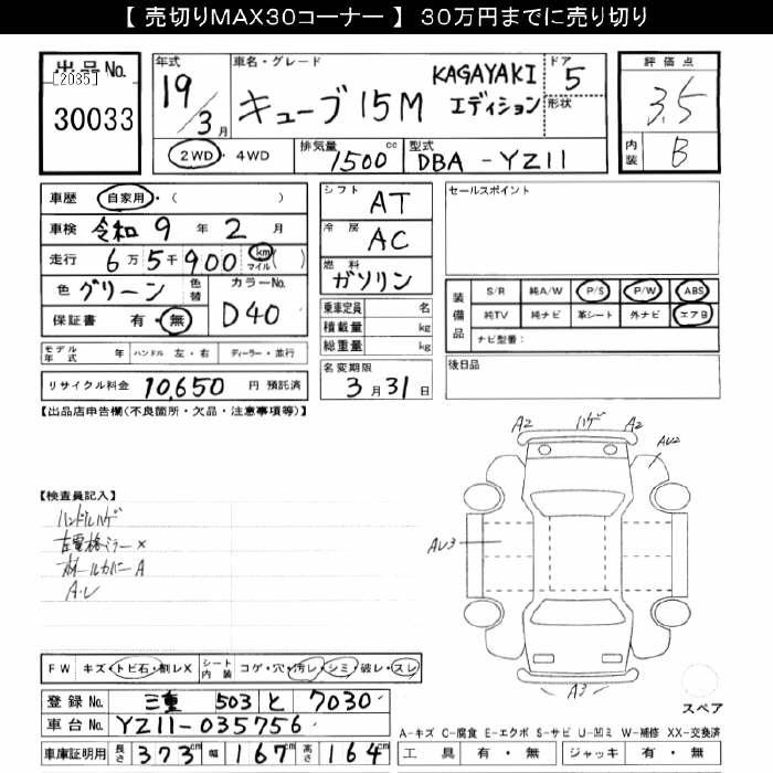 NISSAN CUBE