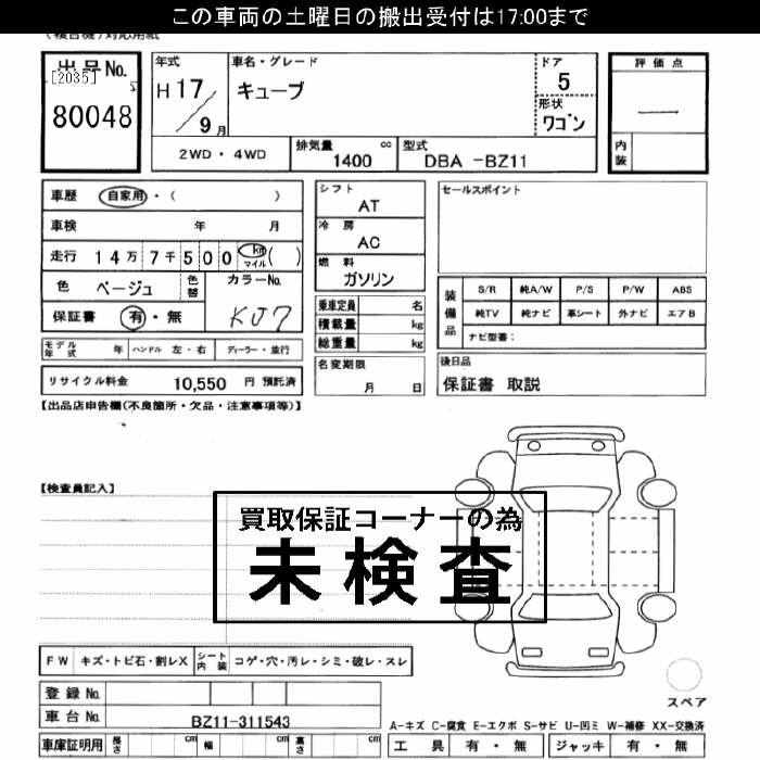 NISSAN CUBE