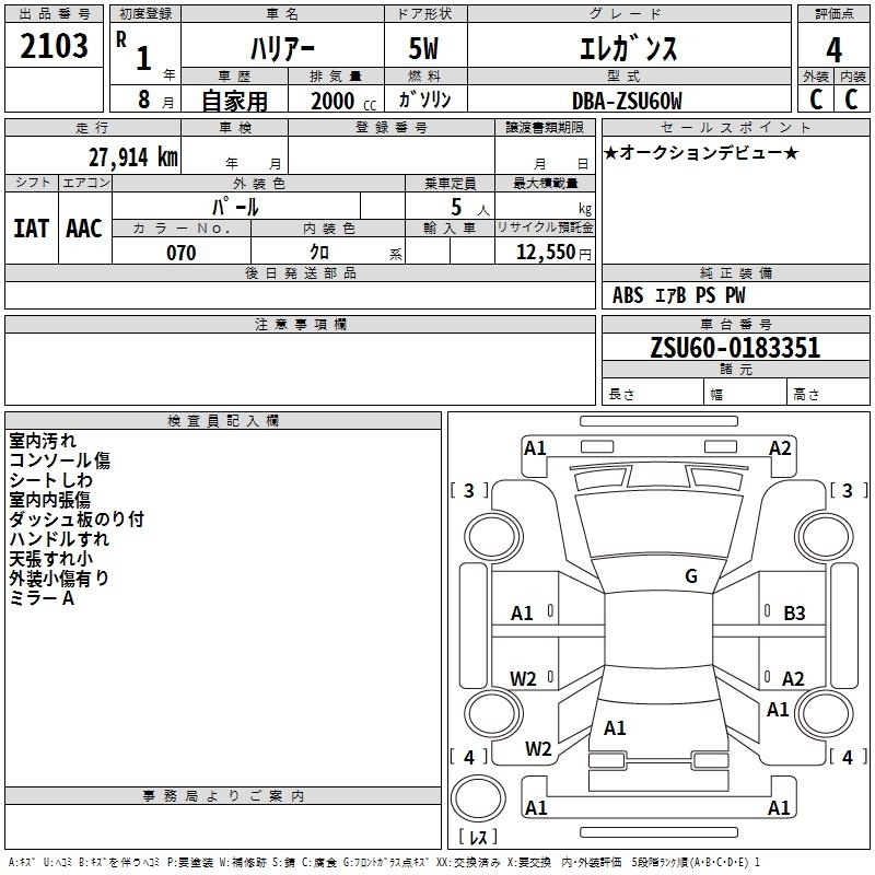 TOYOTA HARRIER