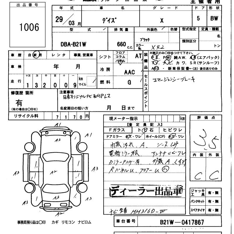 NISSAN DAYZ