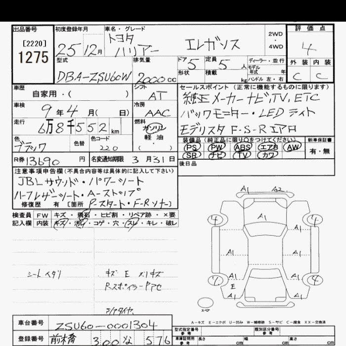 TOYOTA HARRIER