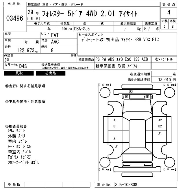SUBARU FORESTER