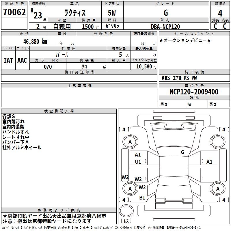 TOYOTA RACTIS