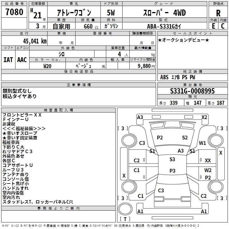 DAIHATSU ATRAI