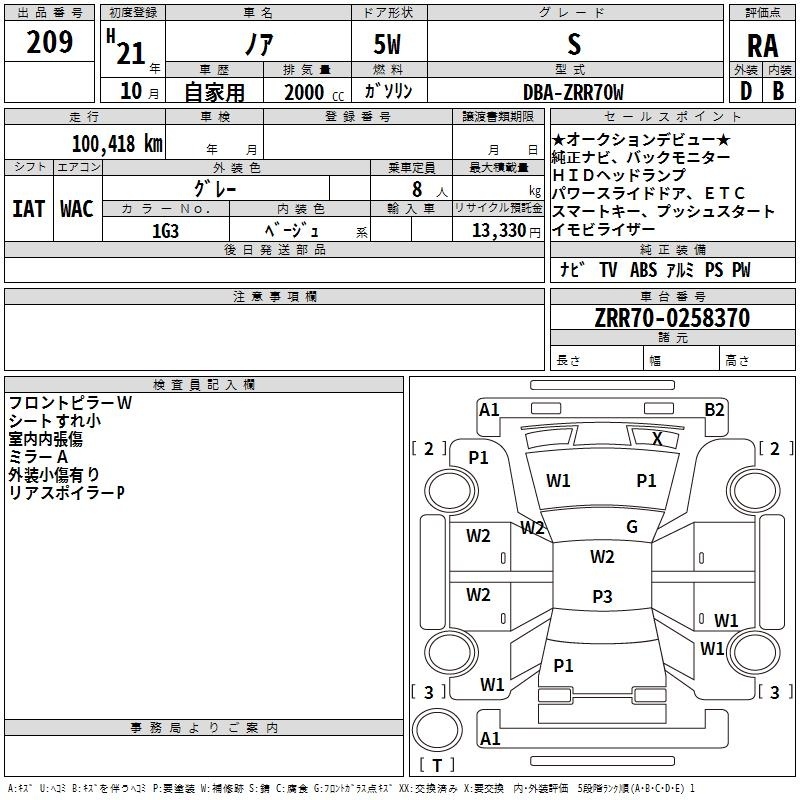 TOYOTA NOAH
