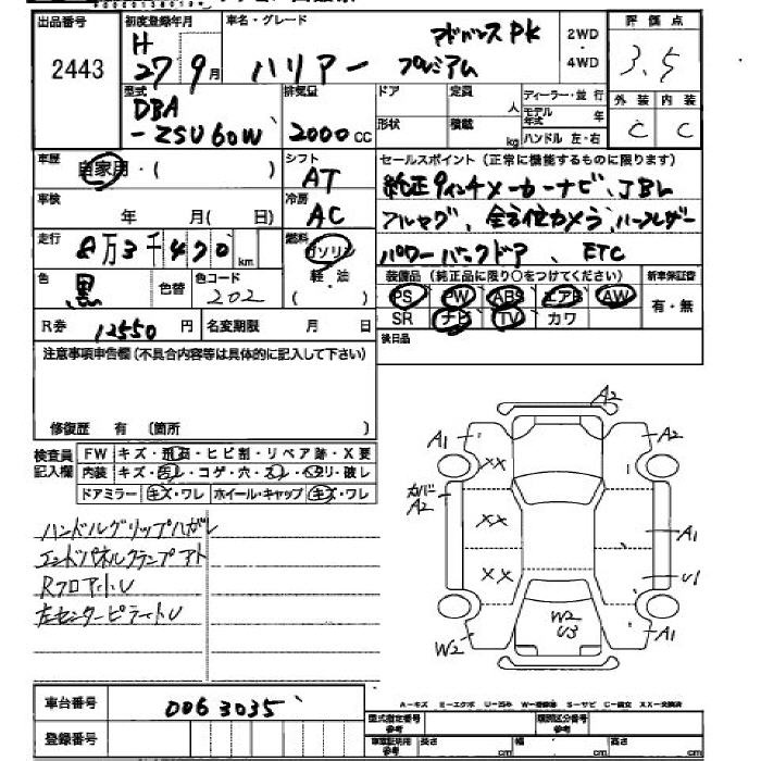 TOYOTA HARRIER
