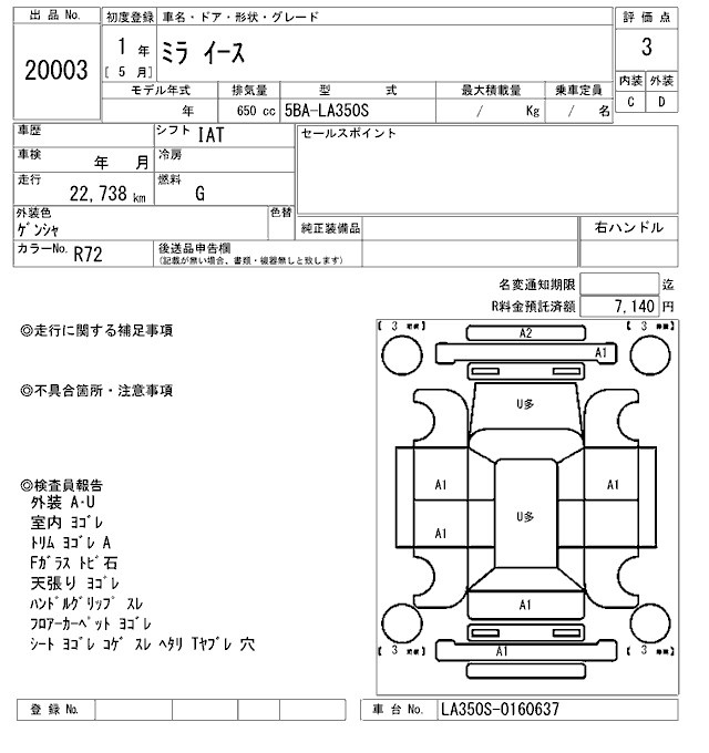 DAIHATSU MIRA E:S