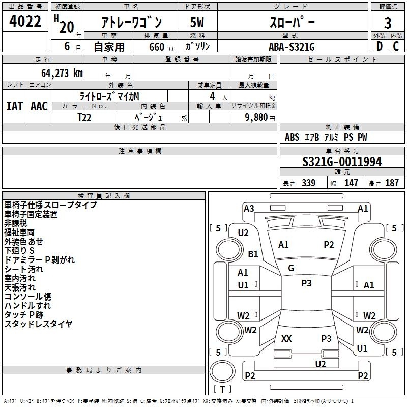 DAIHATSU ATRAI