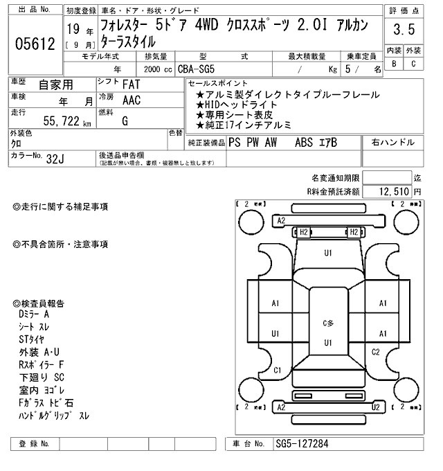 SUBARU FORESTER