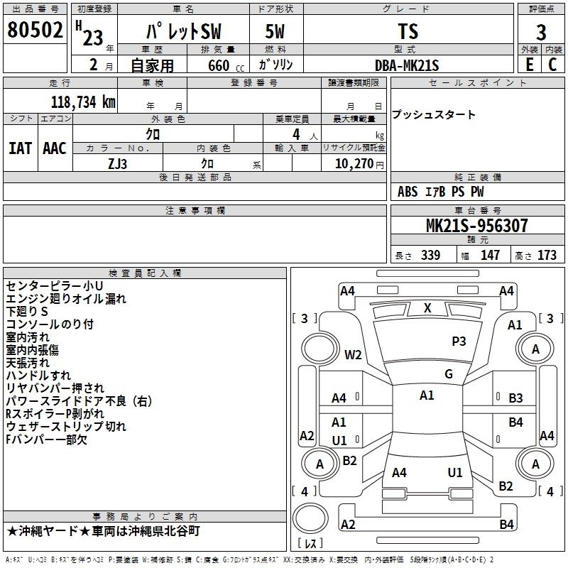 SUZUKI PALETTE