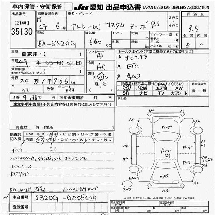 DAIHATSU ATRAI