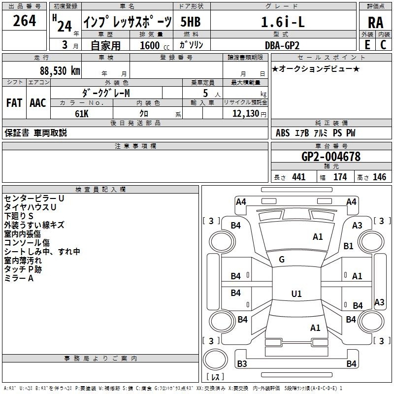 SUBARU IMPREZA