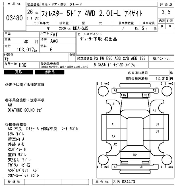 SUBARU FORESTER