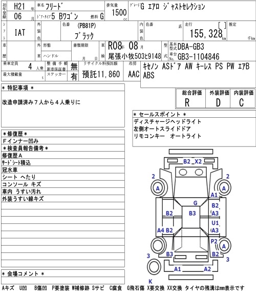 HONDA FREED