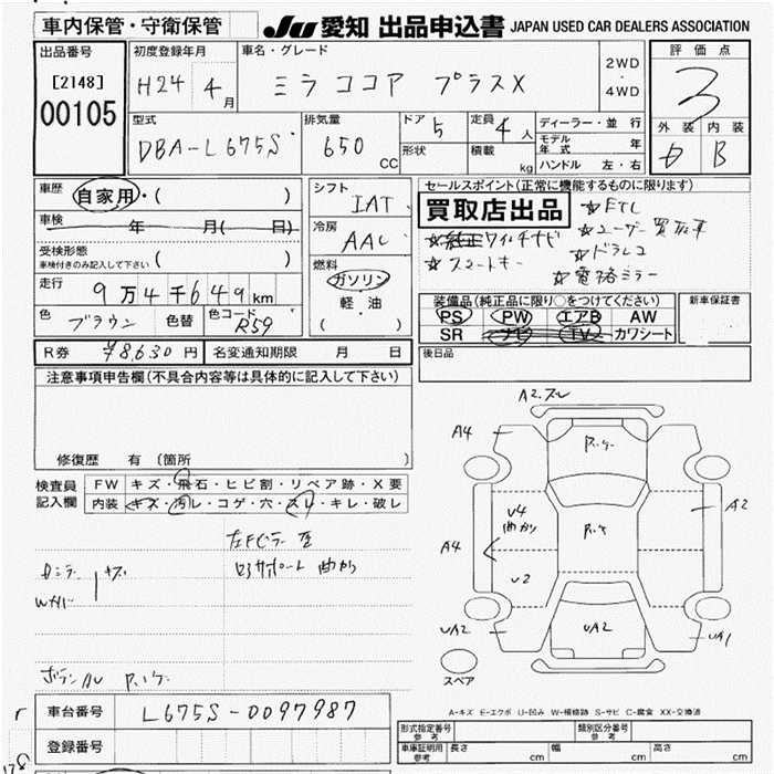 DAIHATSU MIRA COCOA