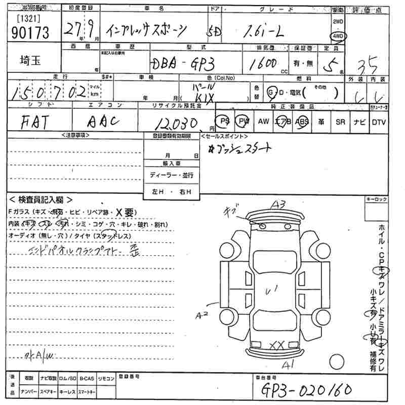 SUBARU IMPREZA