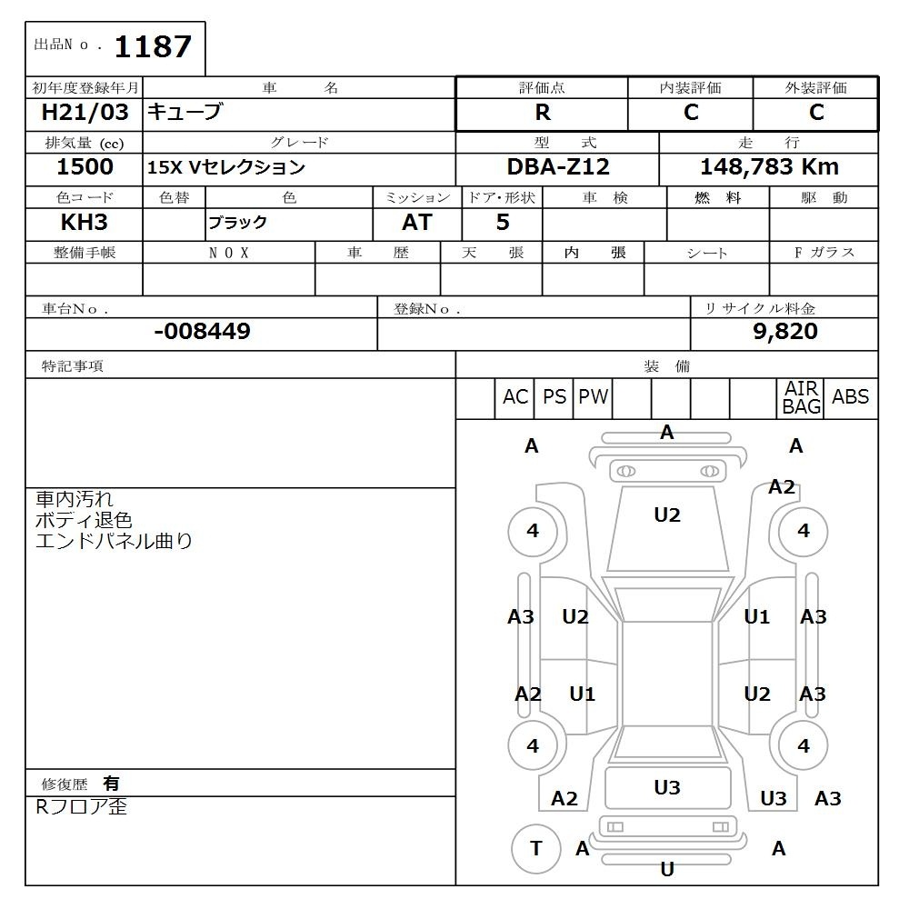 NISSAN CUBE