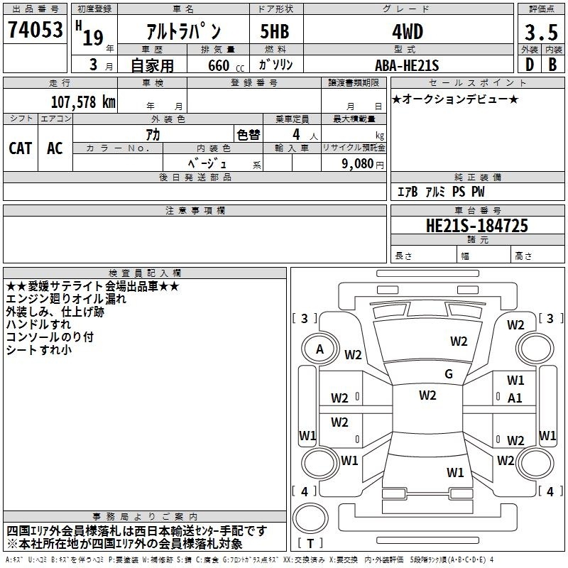 SUZUKI ALTO LAPIN