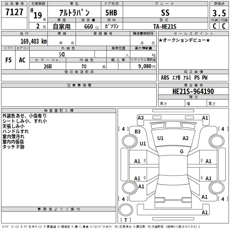 SUZUKI ALTO LAPIN