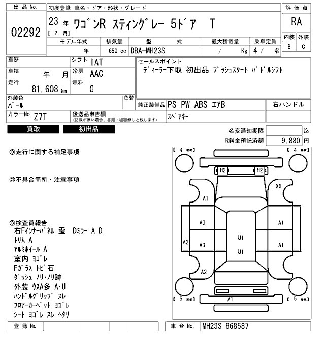 SUZUKI WAGON R