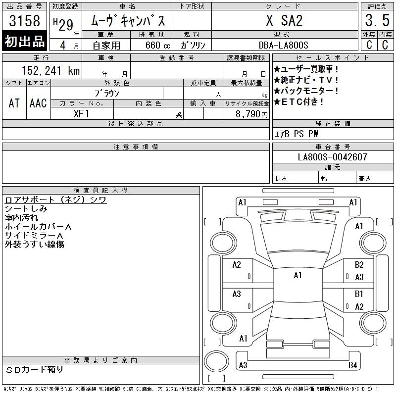 DAIHATSU MOVE CANBUS