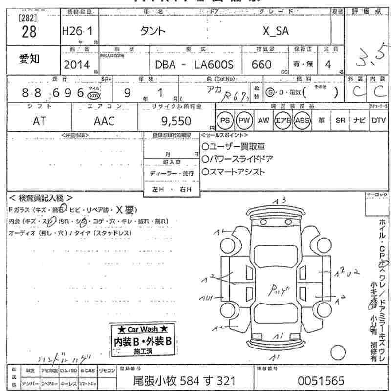 DAIHATSU TANTO