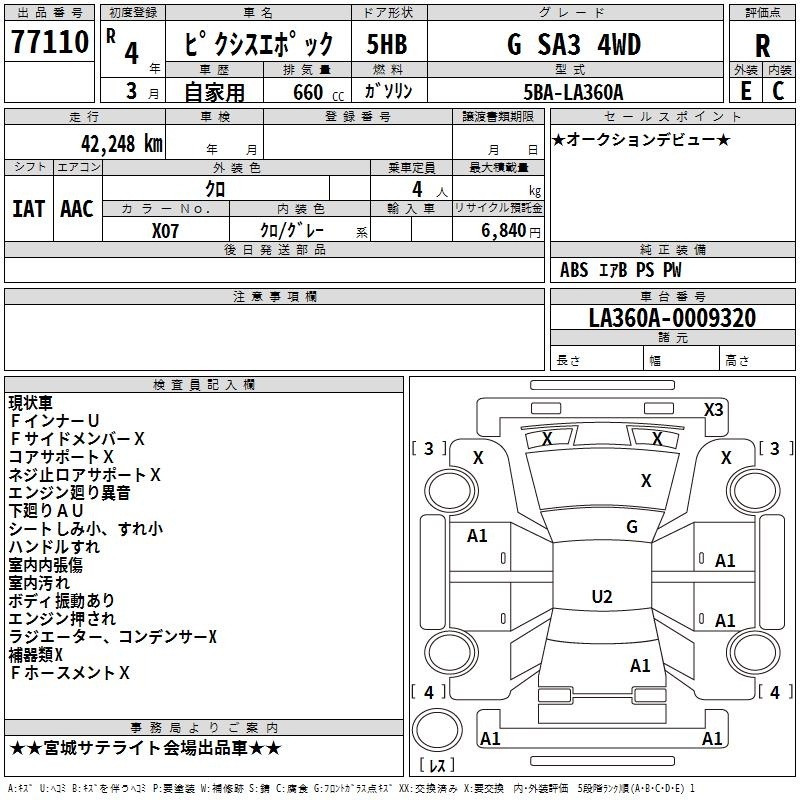 TOYOTA PIXIS EPOCH