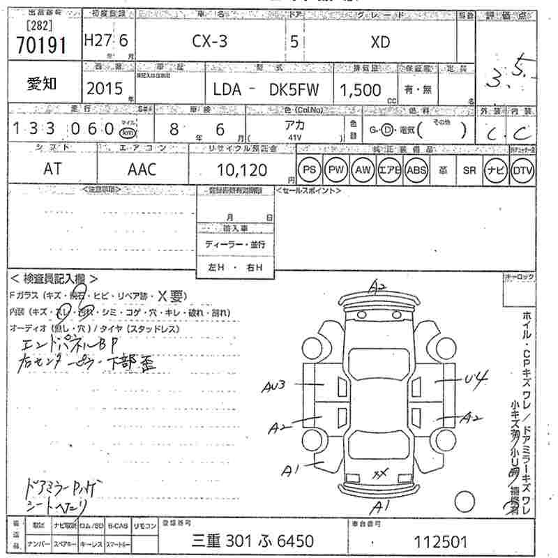 MAZDA CX-3