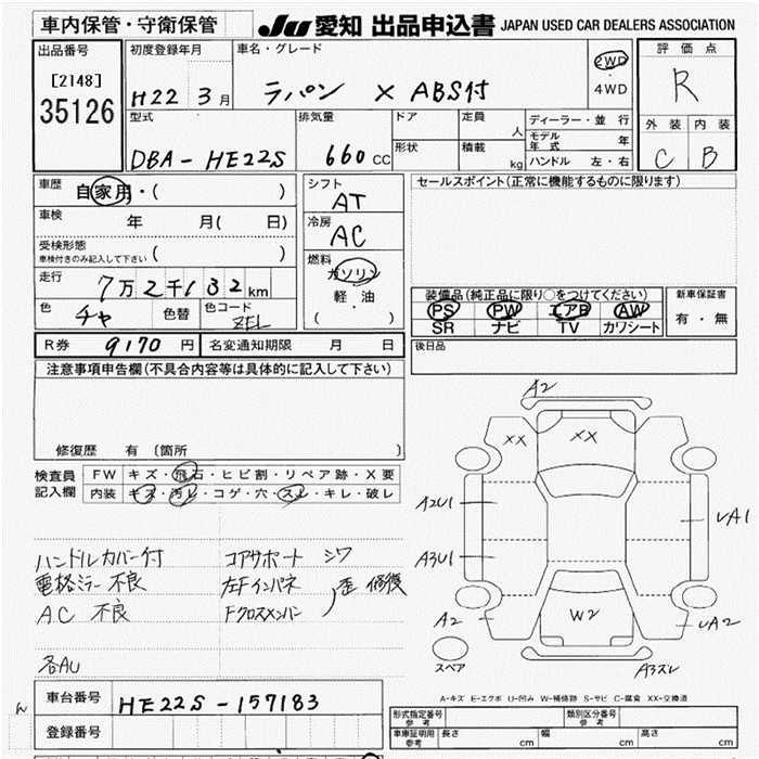 SUZUKI ALTO LAPIN