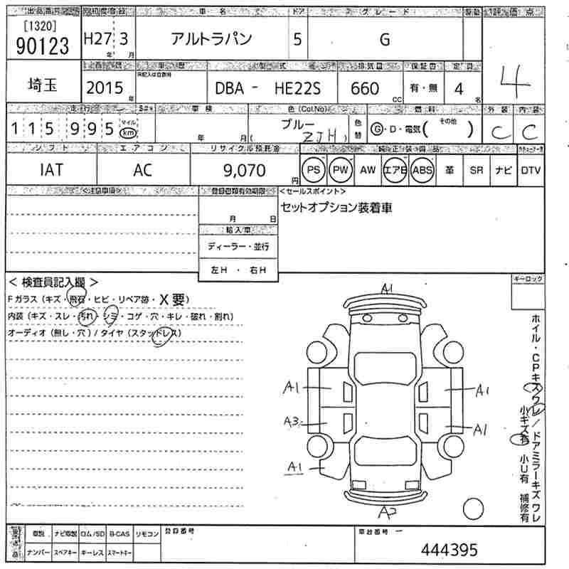SUZUKI ALTO LAPIN