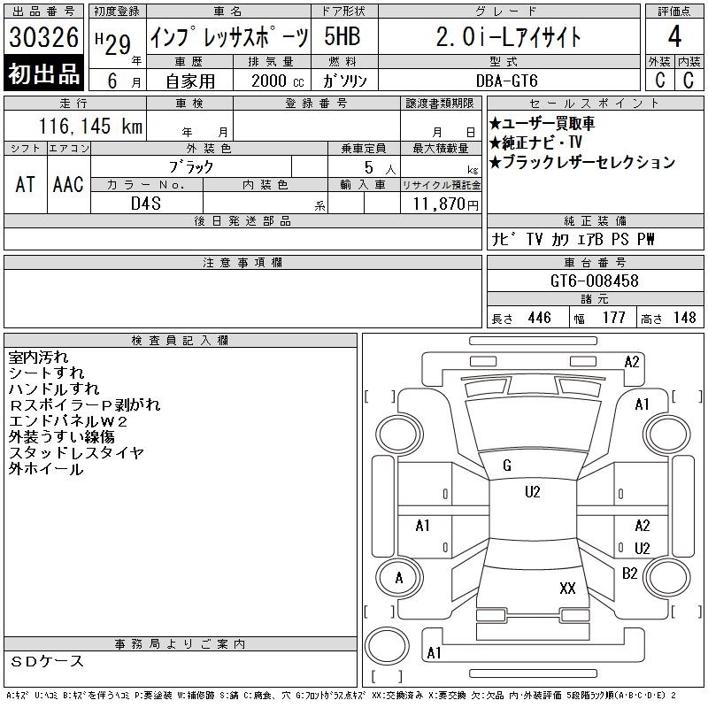 SUBARU IMPREZA