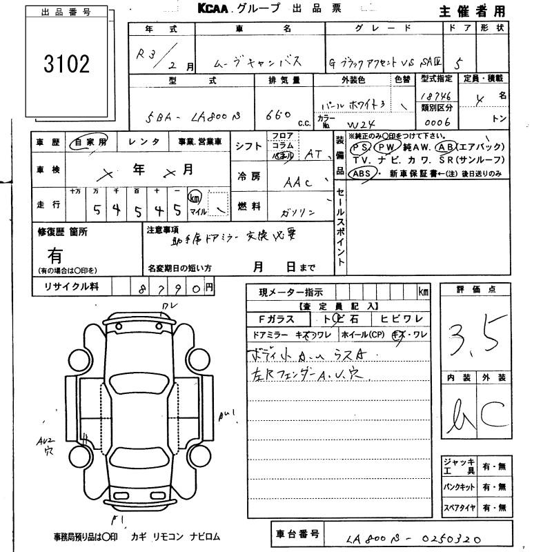 DAIHATSU MOVE CANBUS