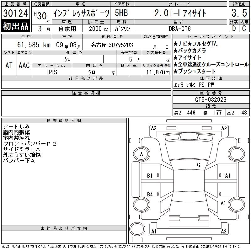 SUBARU IMPREZA