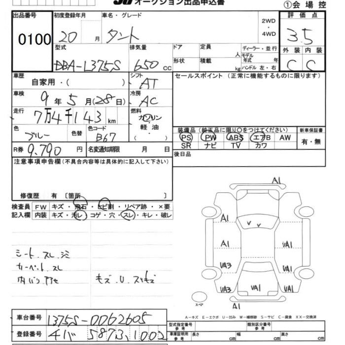 DAIHATSU TANTO